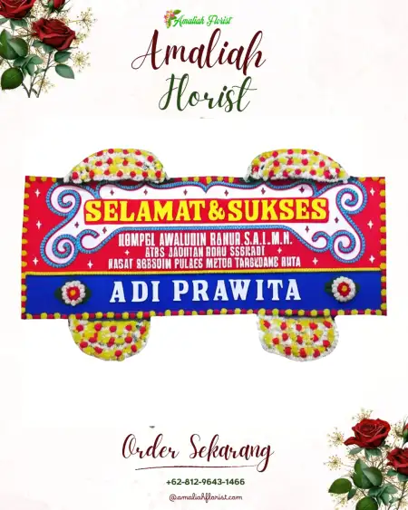 Papan Bunga Ucapan Selamat Kundur